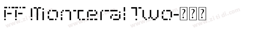 FF Monteral Two字体转换